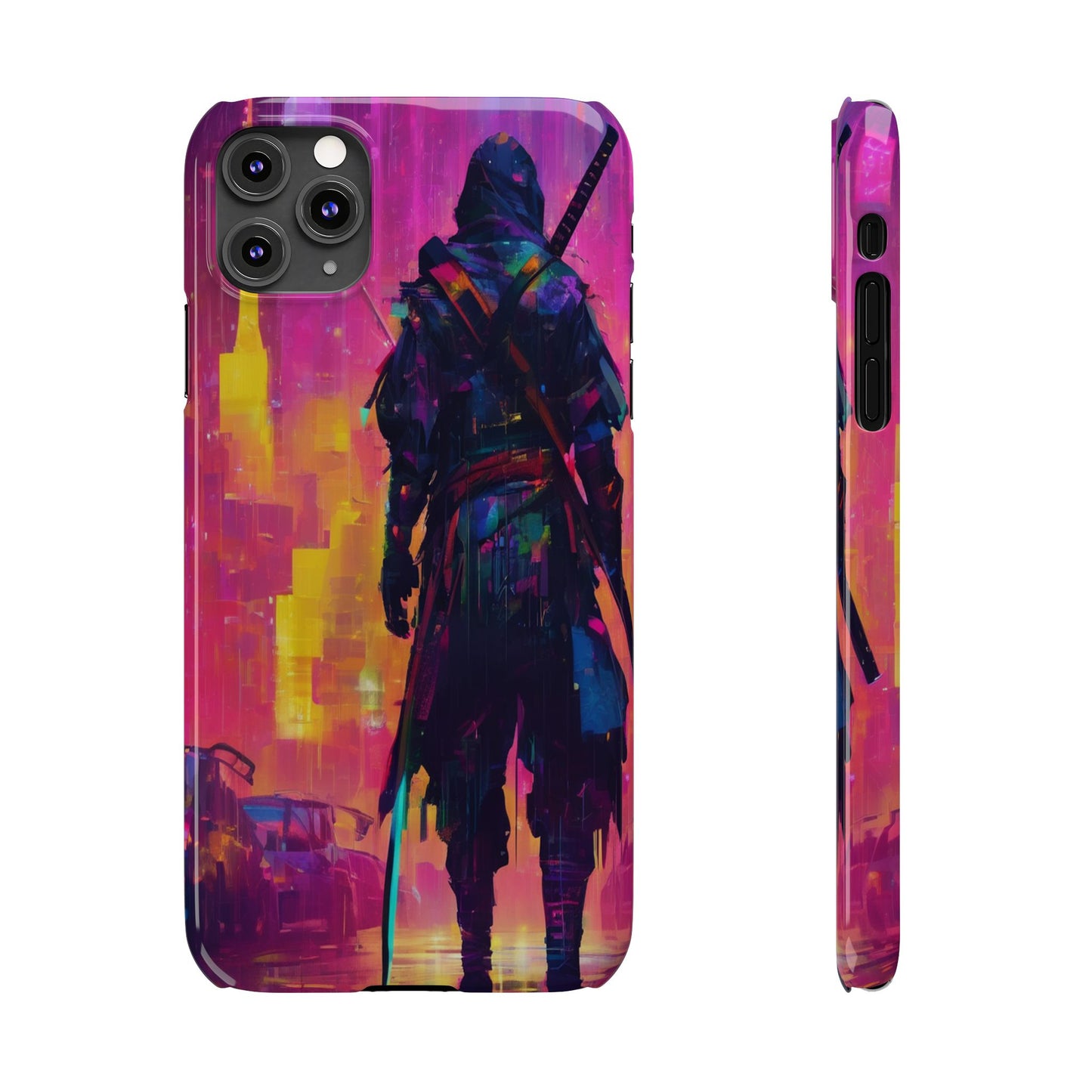 Neon Slim Phone Case for iPhone 16 - Glossy Lexan Finish