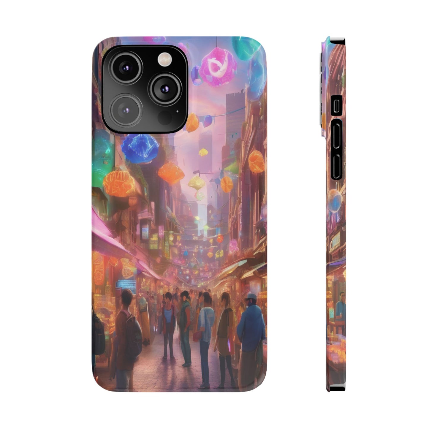 Ultra-Slim Glossy iPhone 16 Phone Case