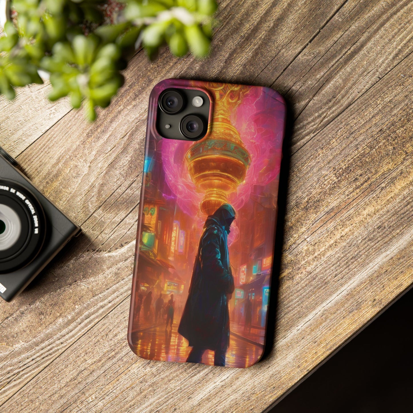 Slim Phone Case for iPhone 16 - Glossy, Durable Lexan Shield