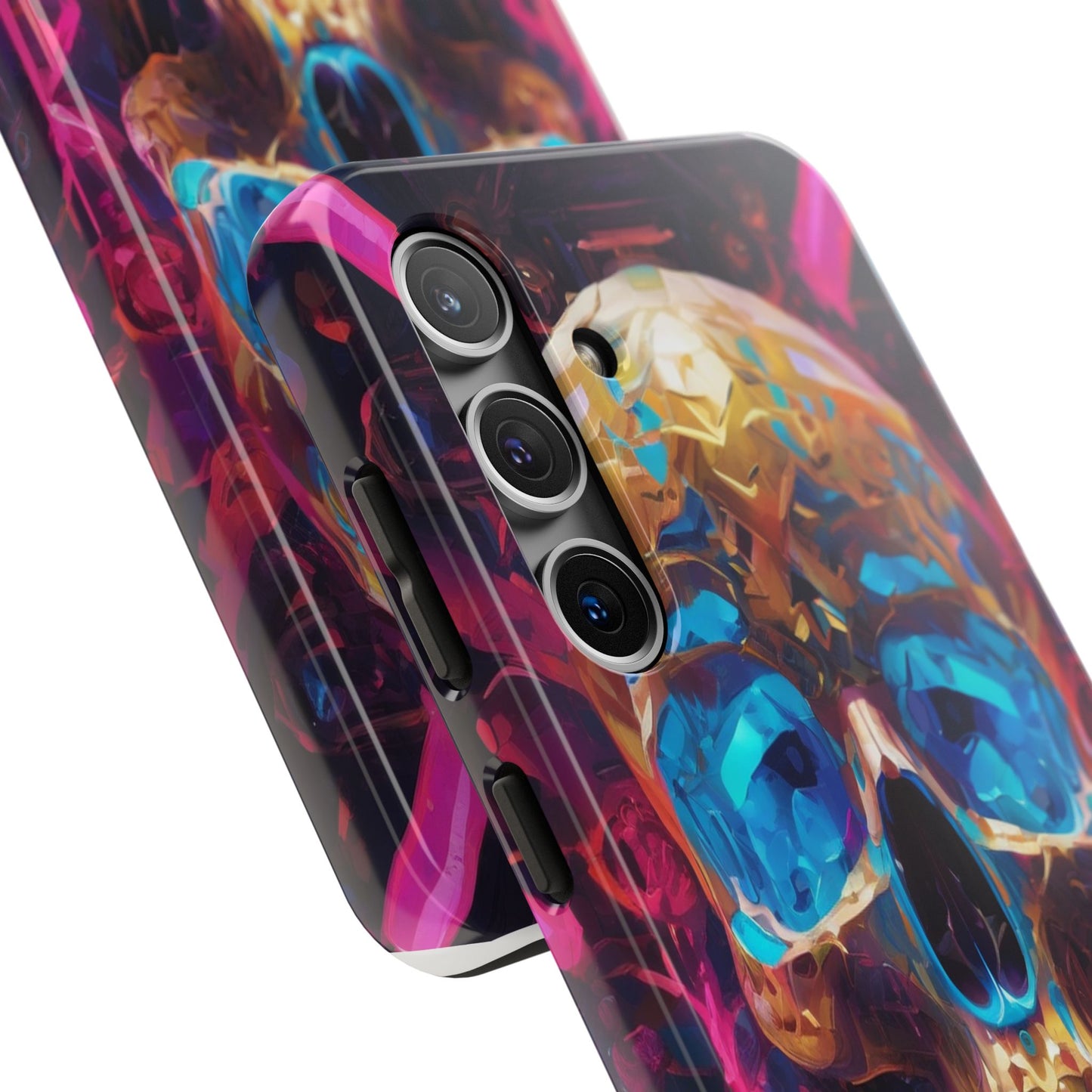 Rugged Phone Case - Impact-Resistant, Glossy Polycarbonate