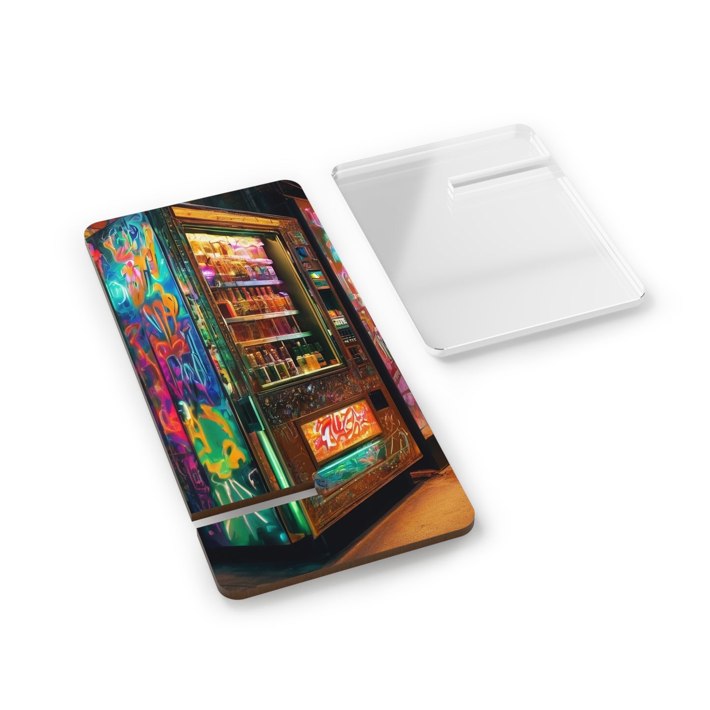 Smartphone Stand - Two-Piece Travel-Ready Desk Decor