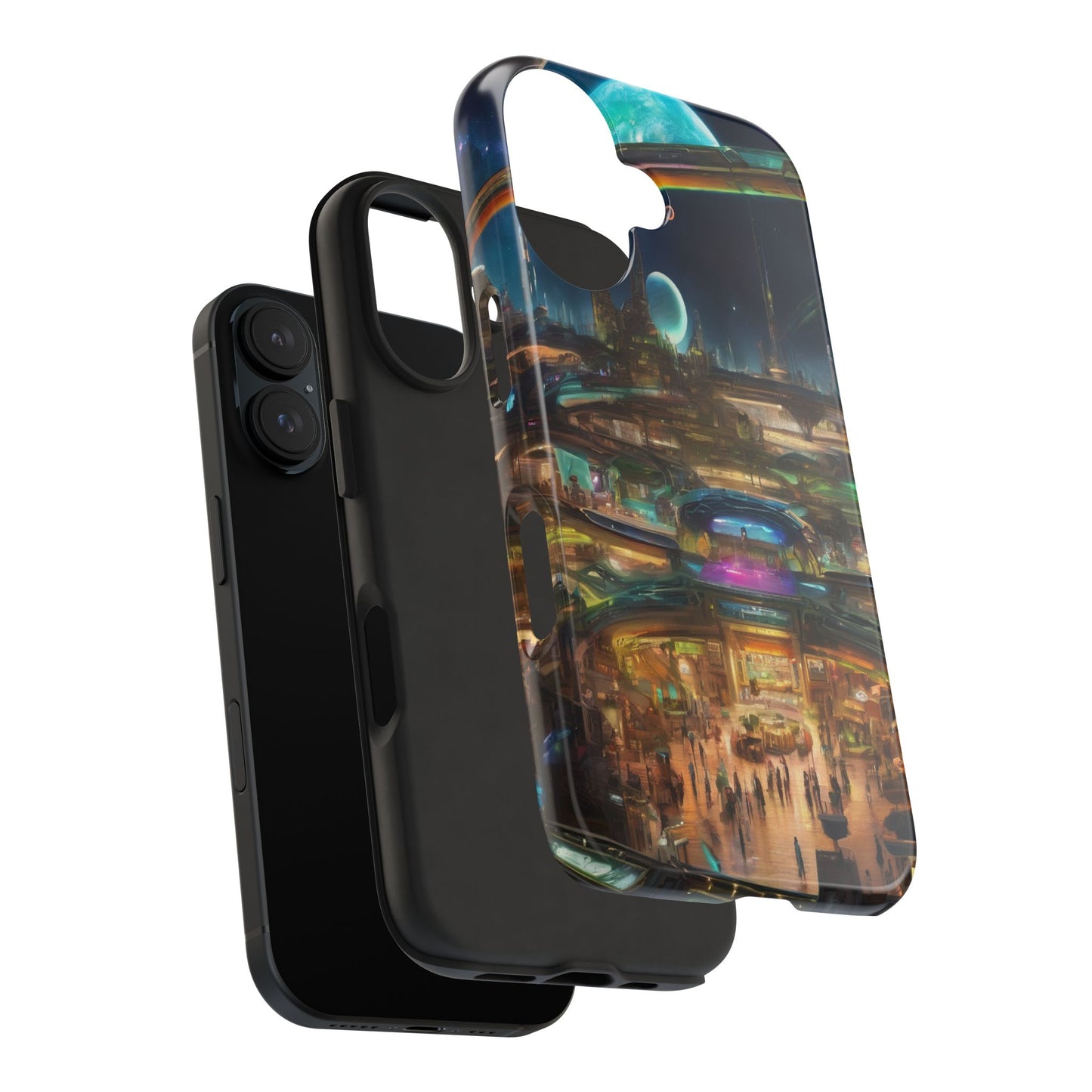 Tough Phone Case: Impact-Resistant Polycarbonate Shell, TPU-Lined