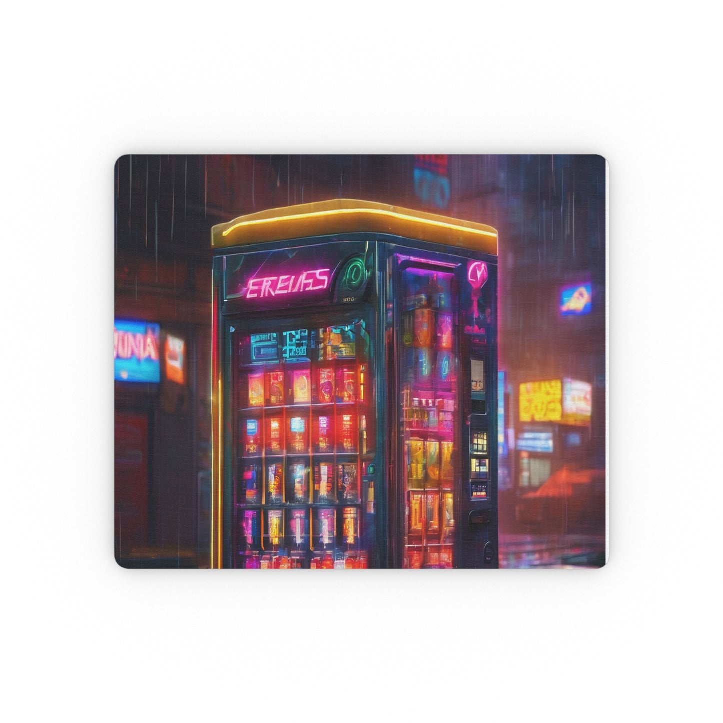 Custom Desk Mouse Pad 9.3x7.8 in - White Cloth, Non-Slip