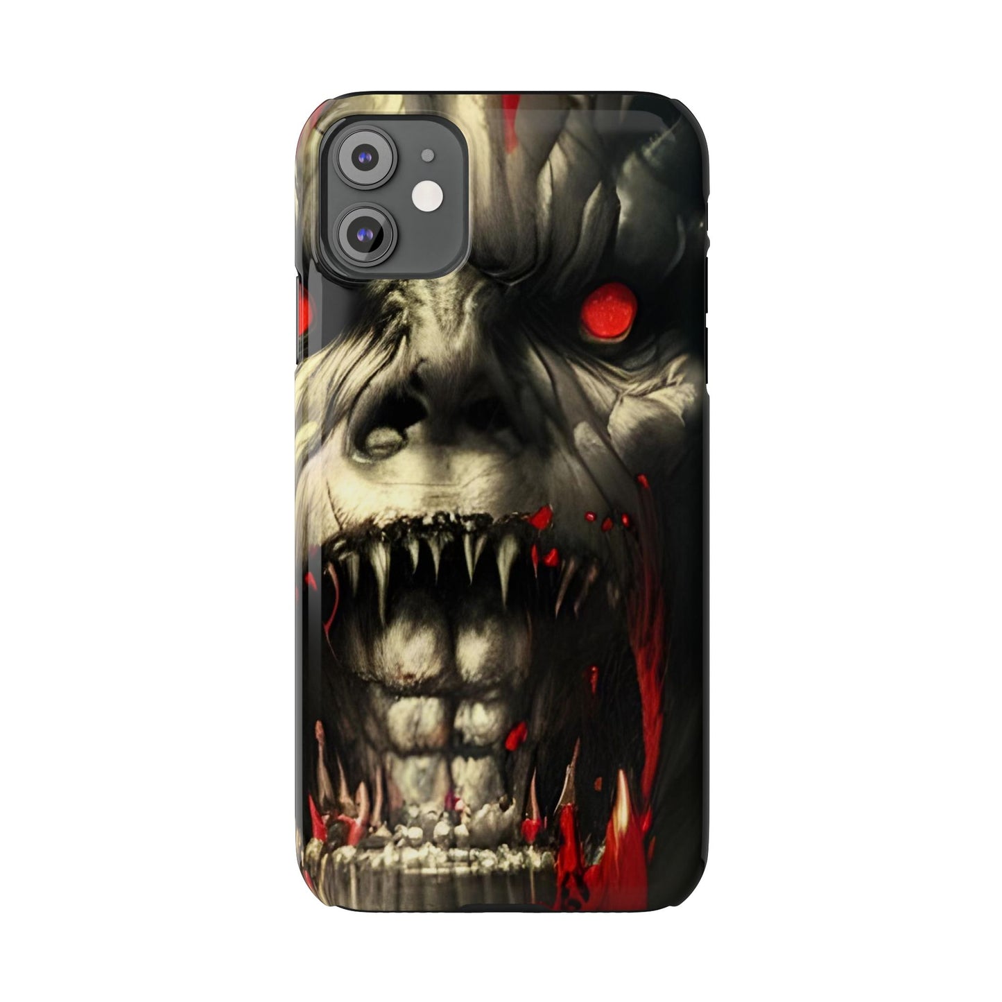 Slim Phone Case - Glossy Lexan PC, Ultra-Thin, Wireless Charging