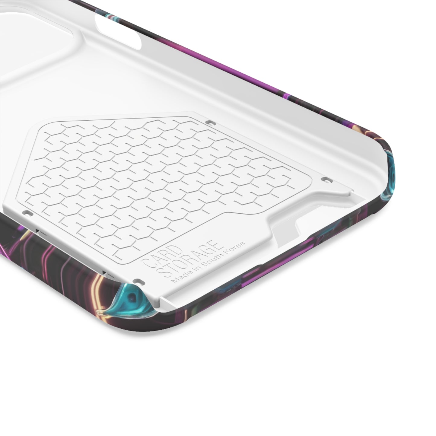 Neon Card Holder Phone Case - MagSafe Compatible