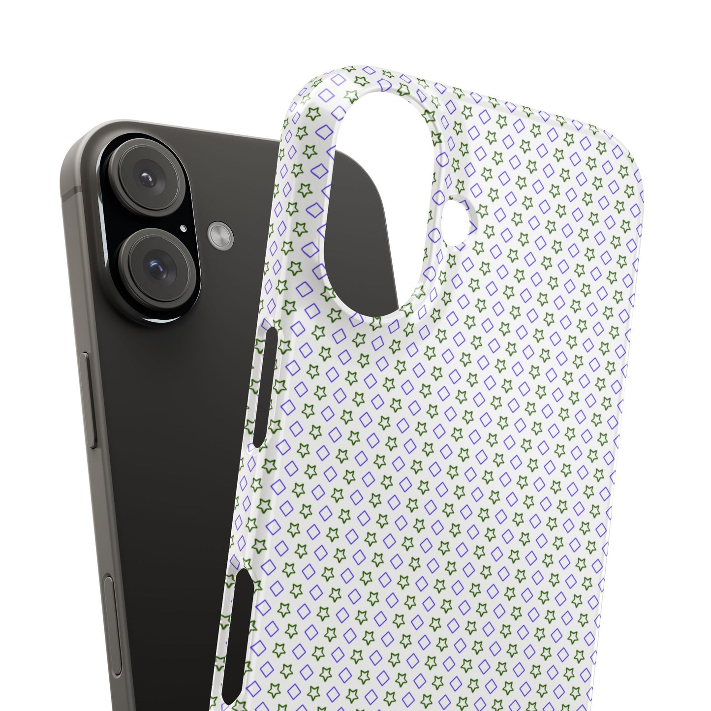 Neon Lexan Slim Phone Case for iPhone 16 Glossy Finish