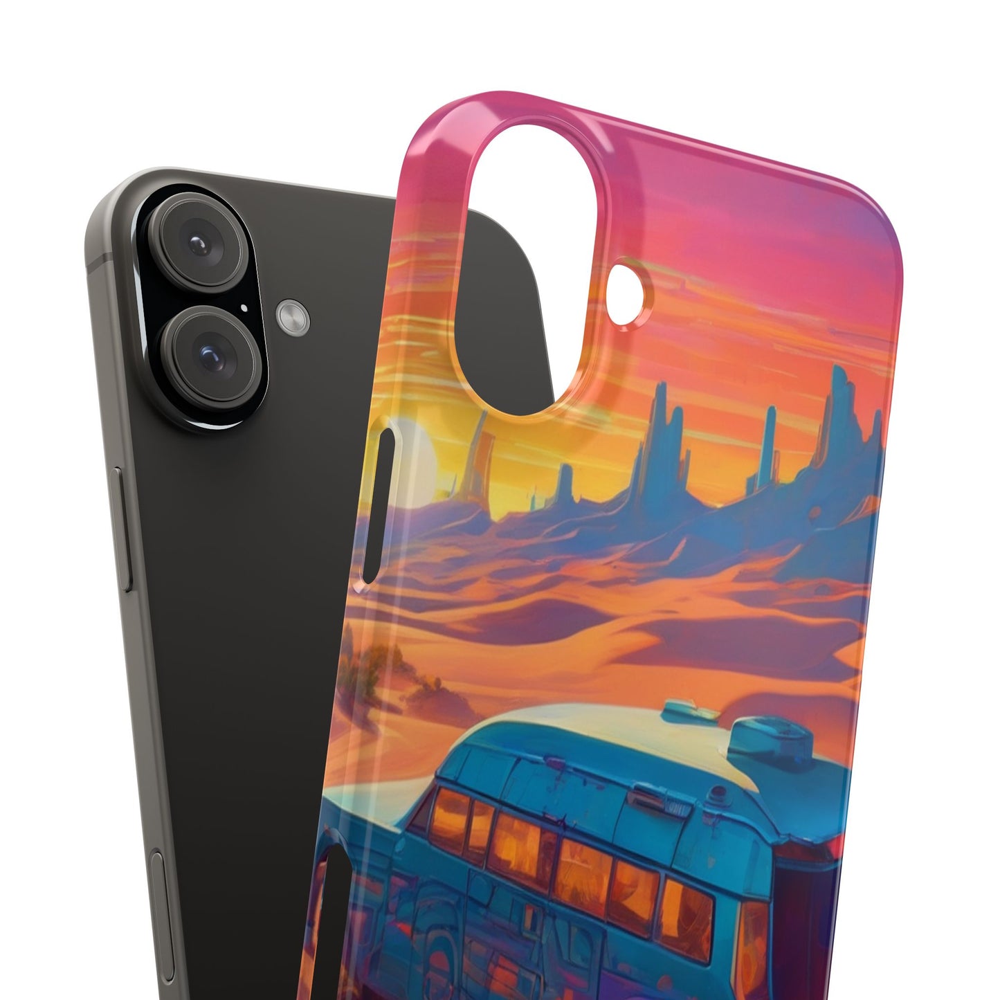 Slim Lexan Phone Case for iPhone 16 - Glossy & Ultra-Slim