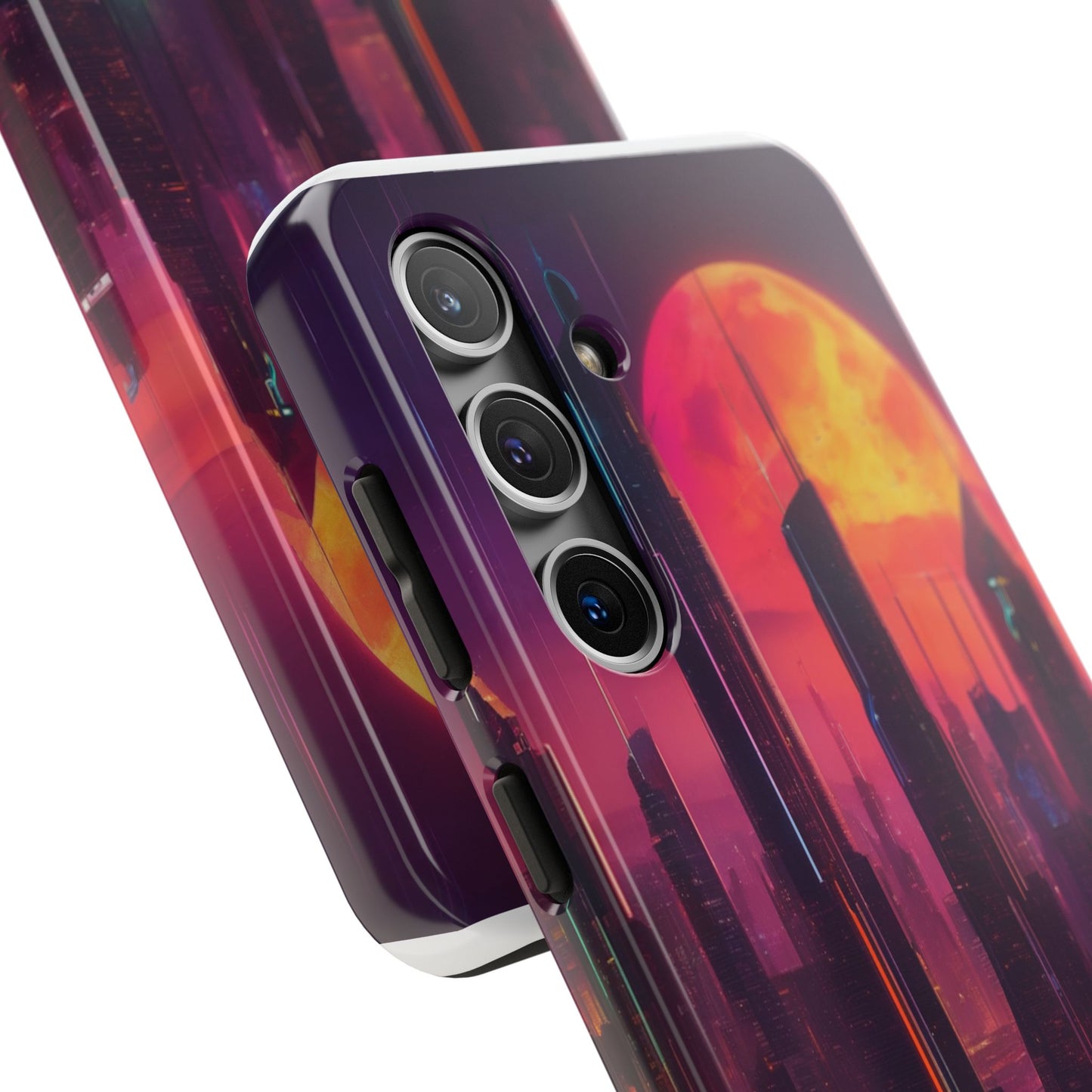 Tough Phone Case: Shockproof 2-Piece TPU/PC Shell