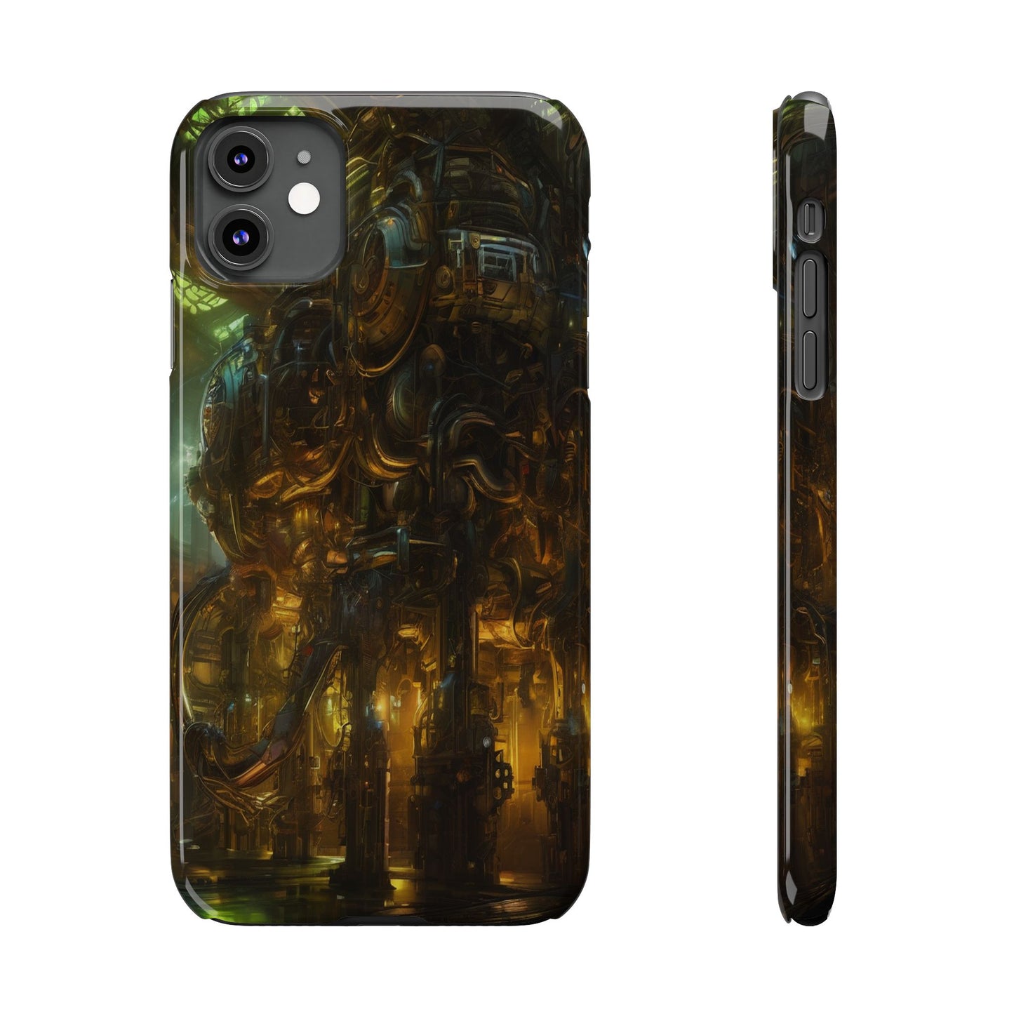 Slim Phone Case for iPhone 16 - Glossy Ultra-Thin Polycarbonate