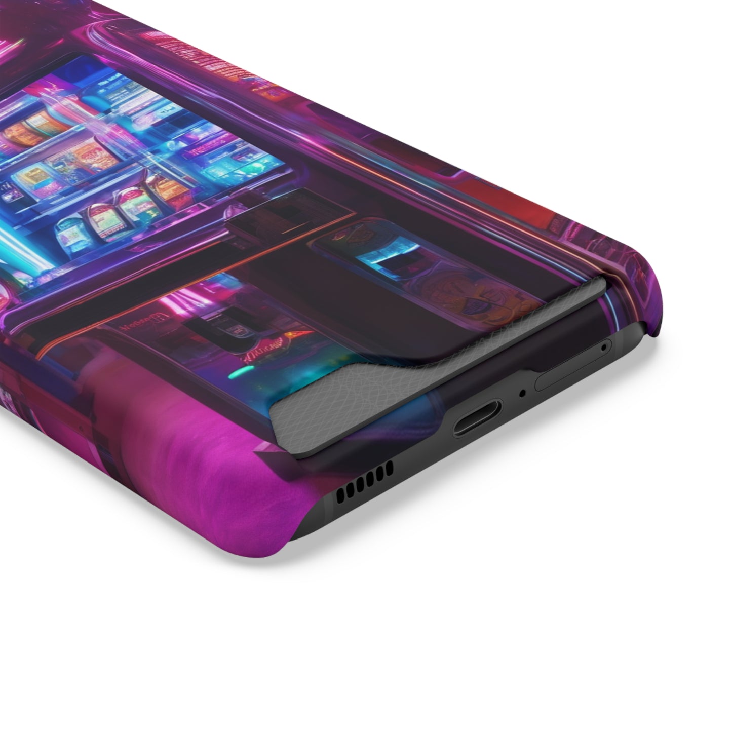 Phone Case with Card Holder – Glossy/Matte Polycarbonate