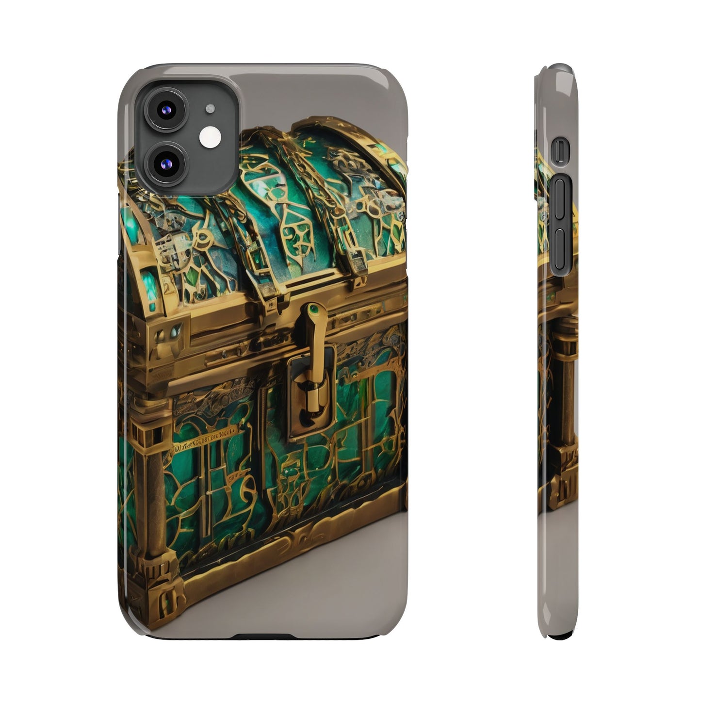 iPhone 16 Slim Phone Case: Glossy Lexan, Ultra-Slim