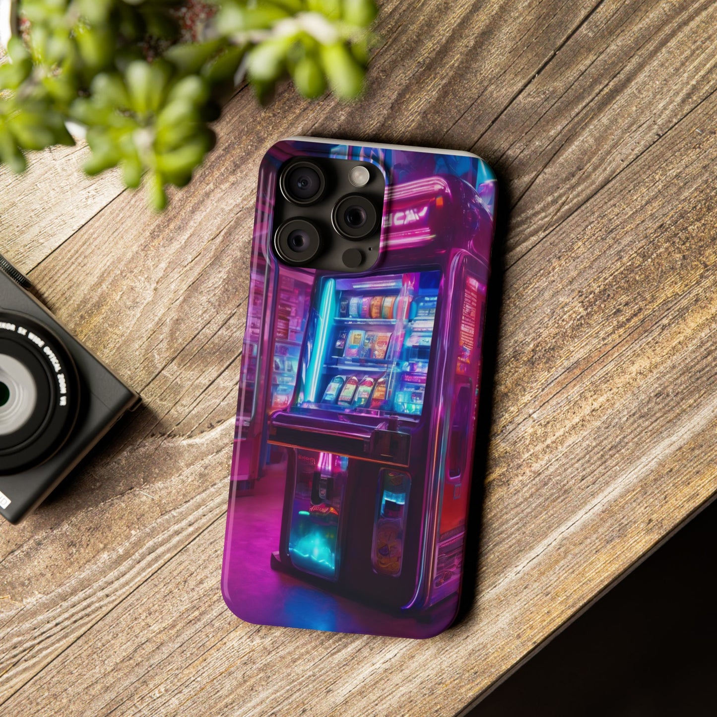 Slim Phone Case for iPhone 16 - Glossy Polycarbonate