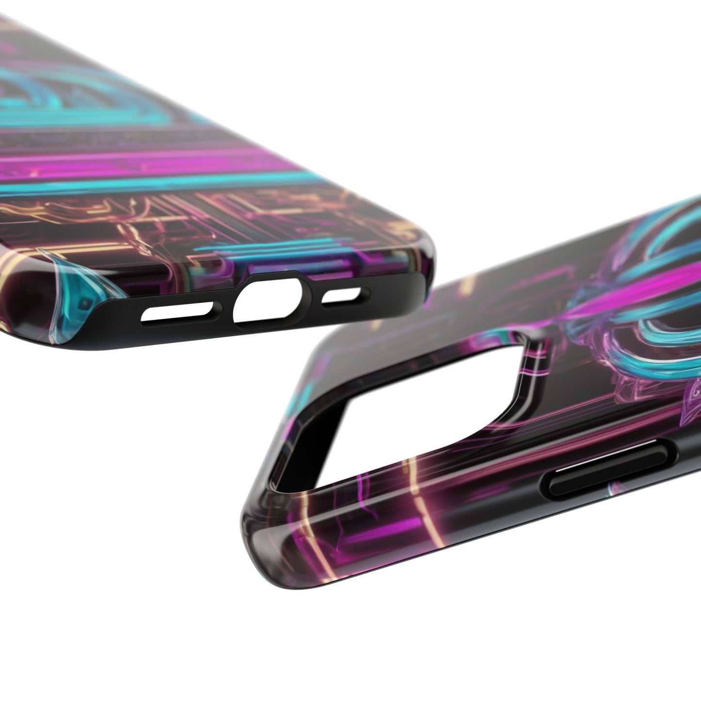 Tough Phone Case - Shockproof TPU & PC Shell, Glossy Finish