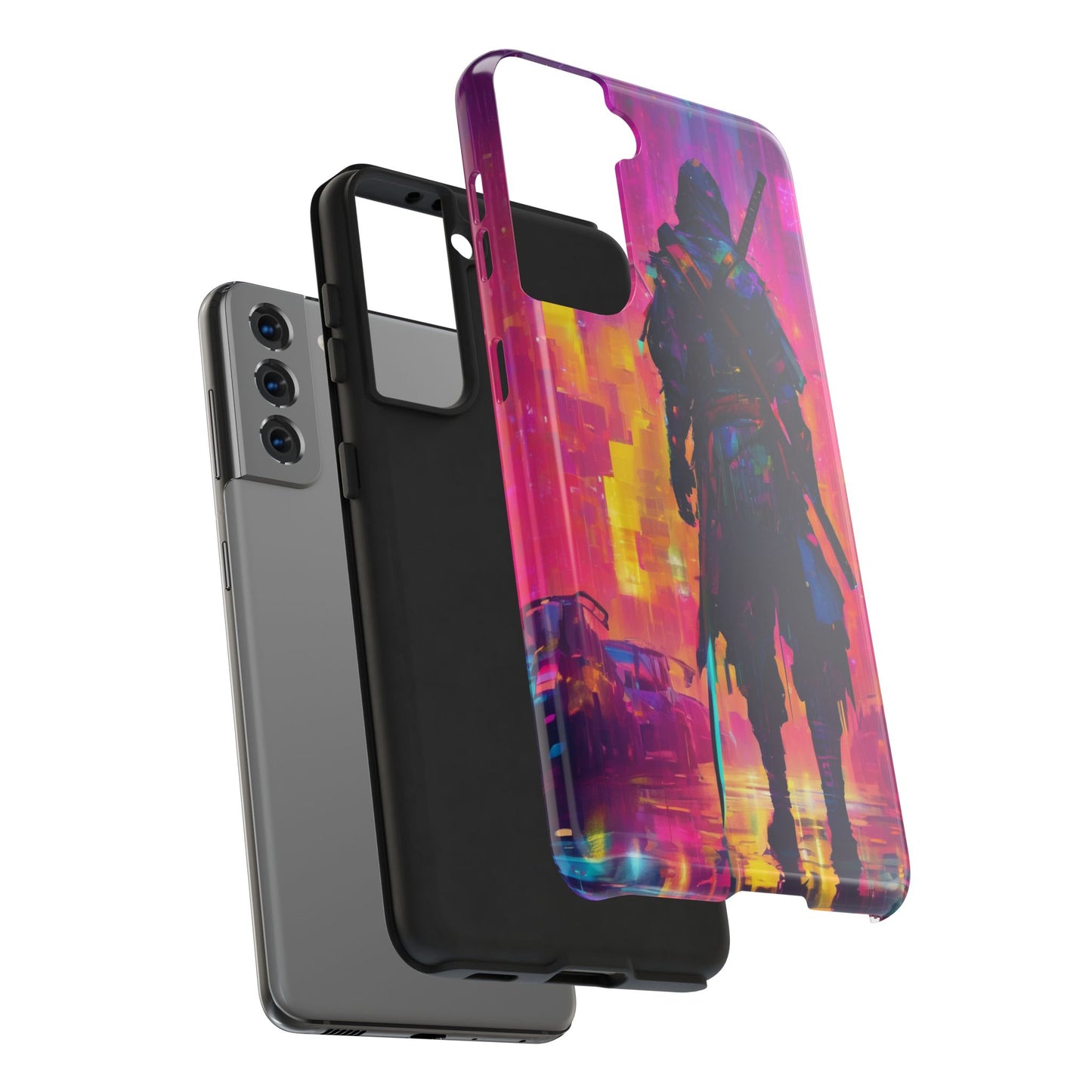 Rugged Phone Case - Impact-Resistant TPU/PC, iPhone & Samsung