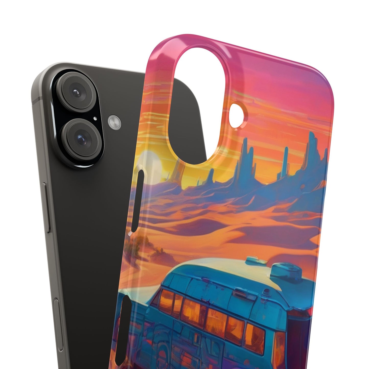 Slim Lexan Phone Case for iPhone 16 - Glossy & Ultra-Slim