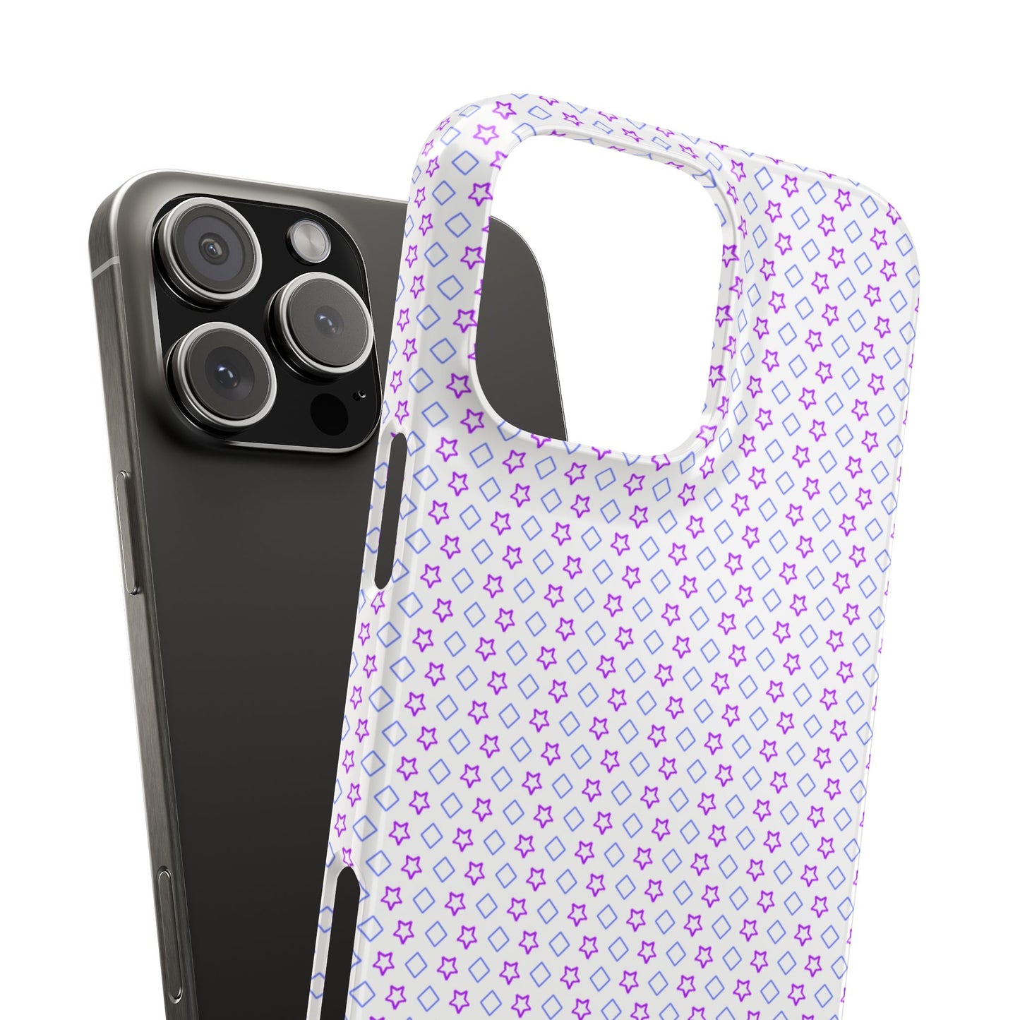 Neon Slim Phone Case for iPhone 16 - Glossy Polycarbonate