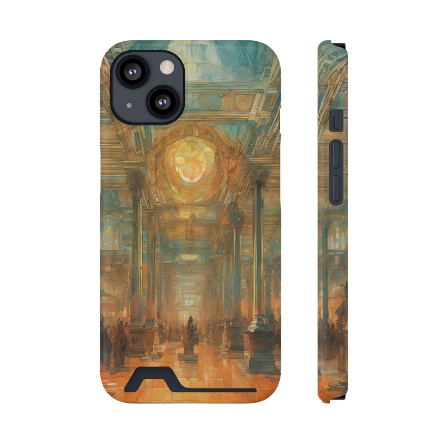 Phone Case with Card Holder – Slim, Impact-Resistant
