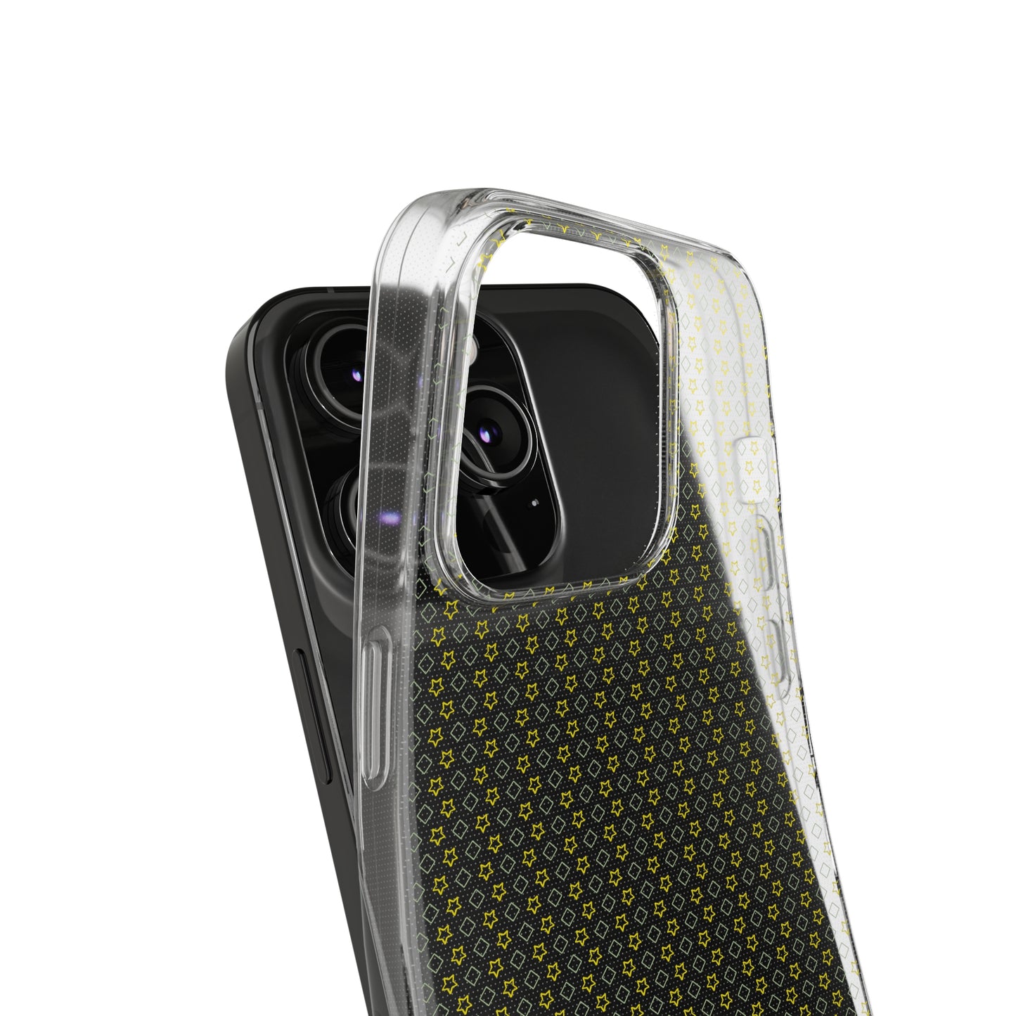 Clear Silicone Phone Case Slim Durable Open-Port Design