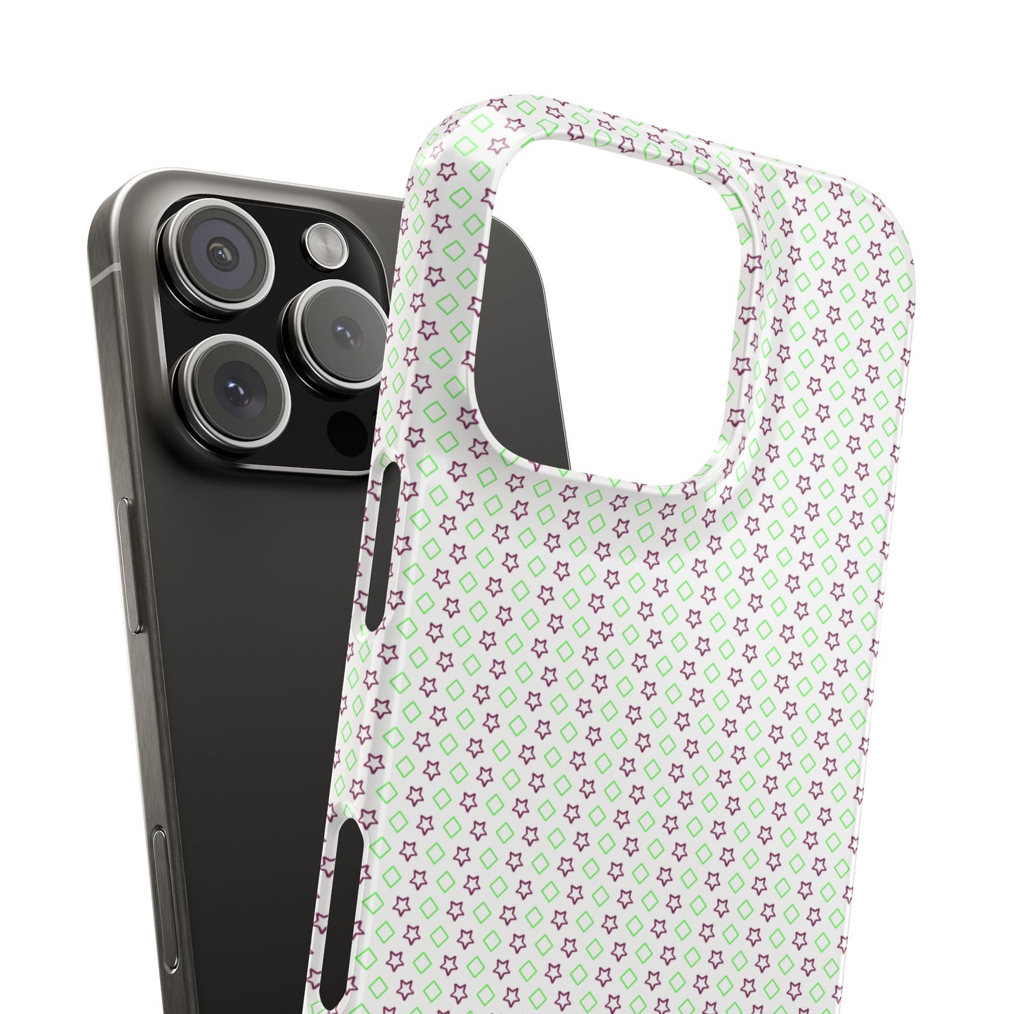 Slim Phone Case for iPhone 16 - Glossy Lexan, Ultra-Thin