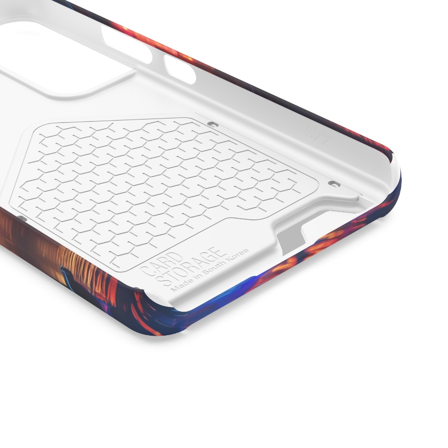Neon Card Holder Phone Case - MagSafe, 1 Card Slot, Polycarbonate