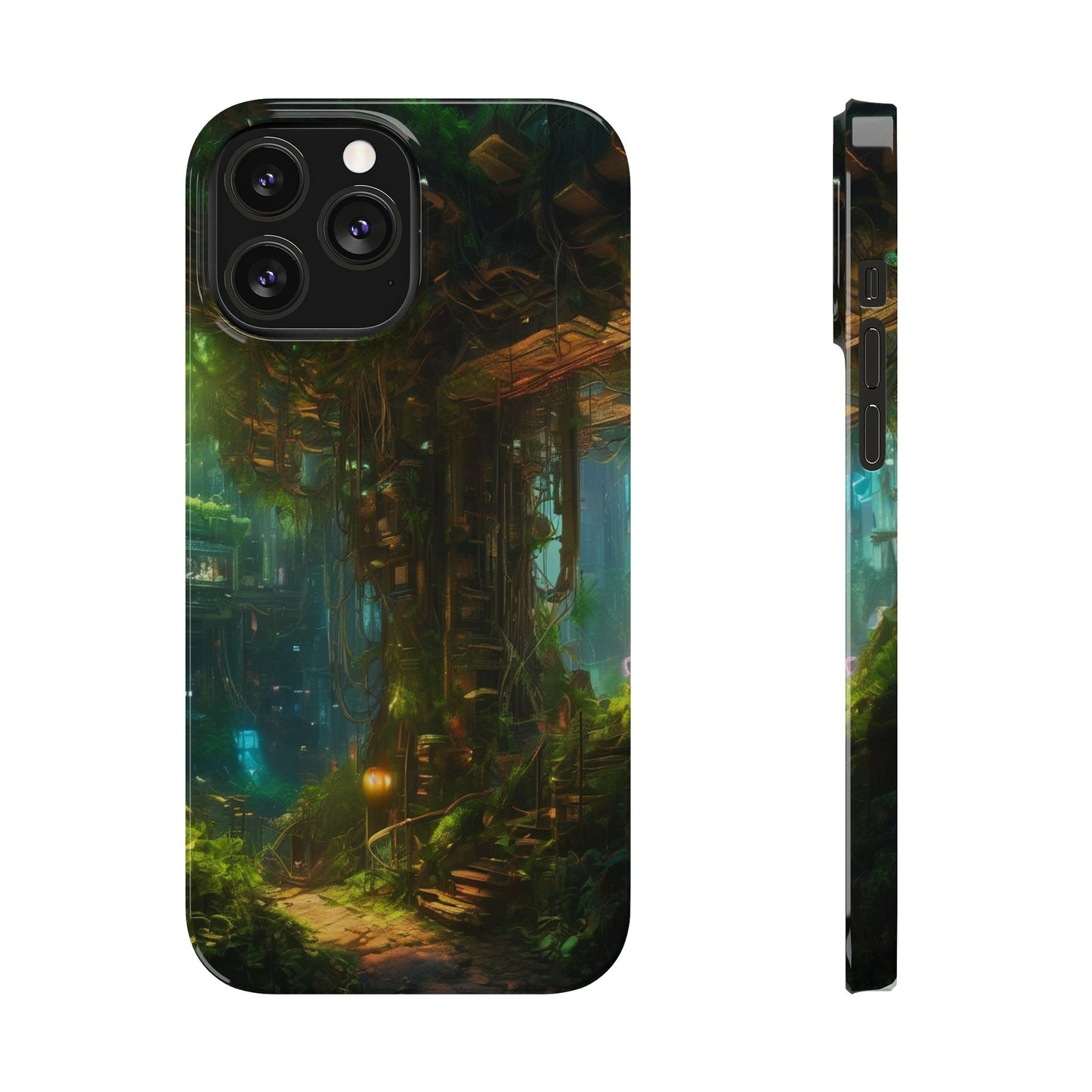 Neon Slim Phone Case for iPhone 16 Glossy Lexan
