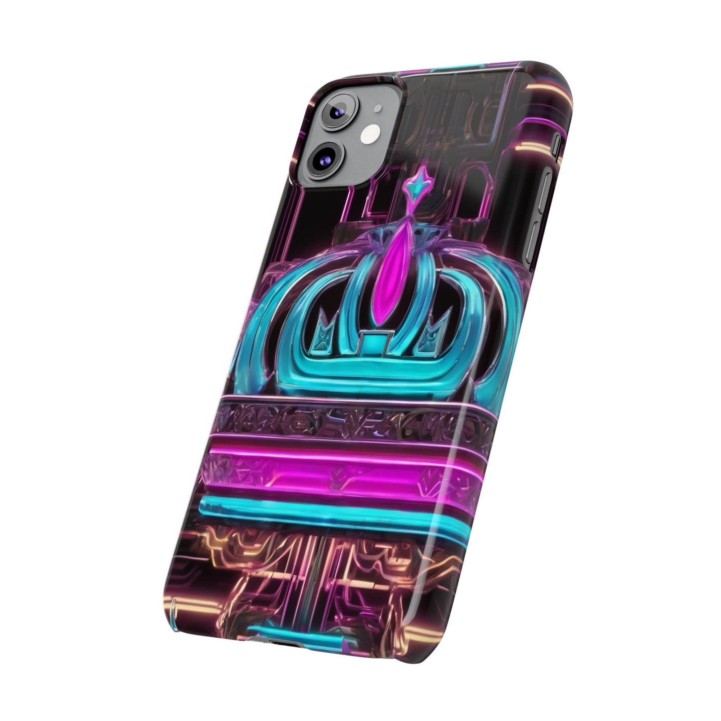 Slim Phone Case for iPhone 16 - Glossy, Lightweight, Impact-Resistant