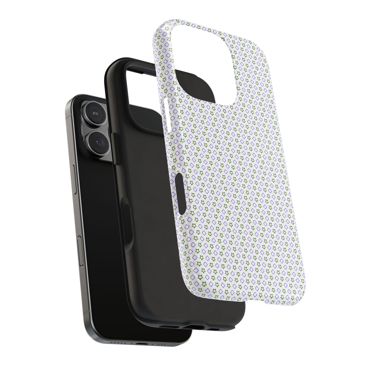 Tough Phone Case - Impact-Resistant, Glossy, 2-Piece Design