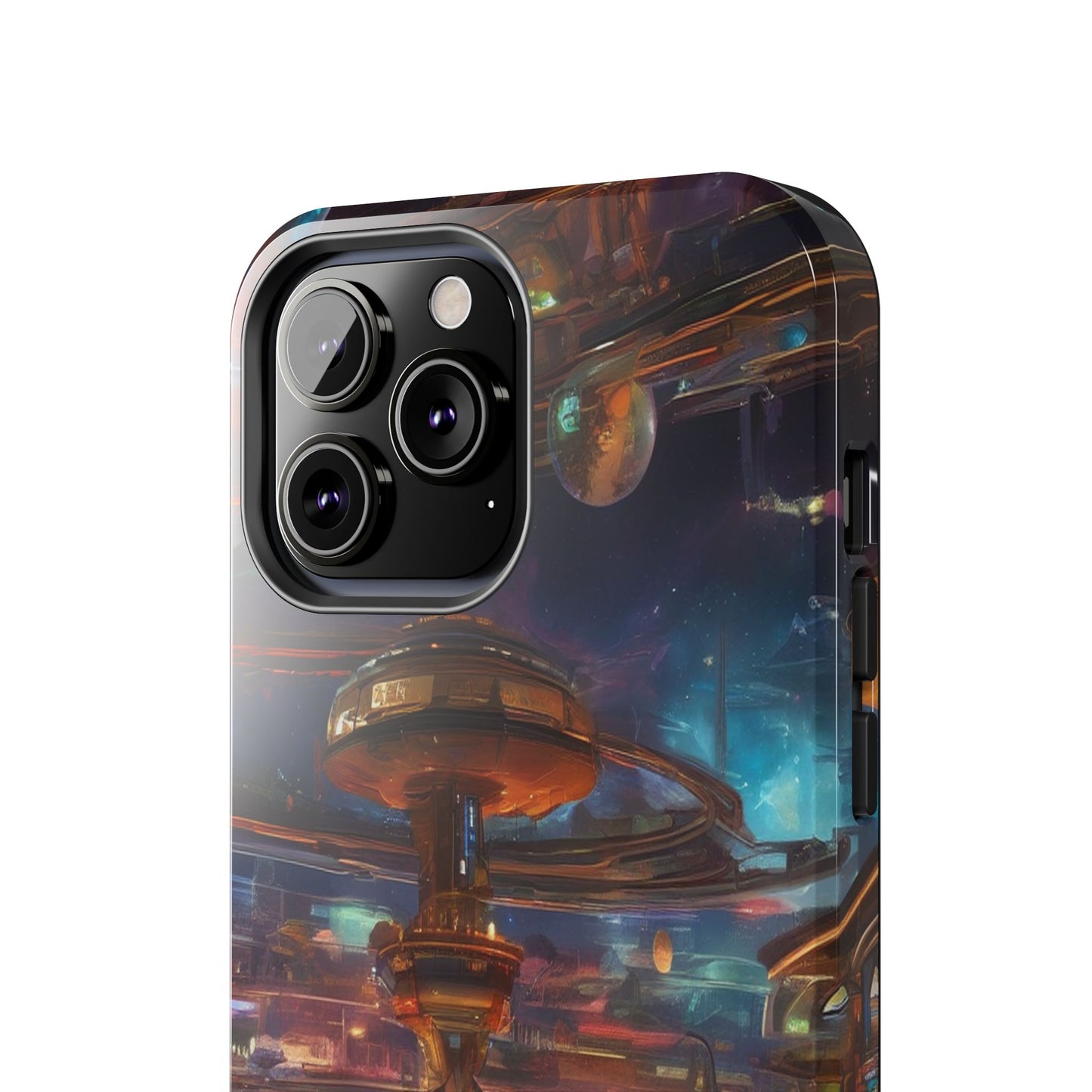 Tough Phone Case - 2-Piece Impact-Resistant Glossy Shield