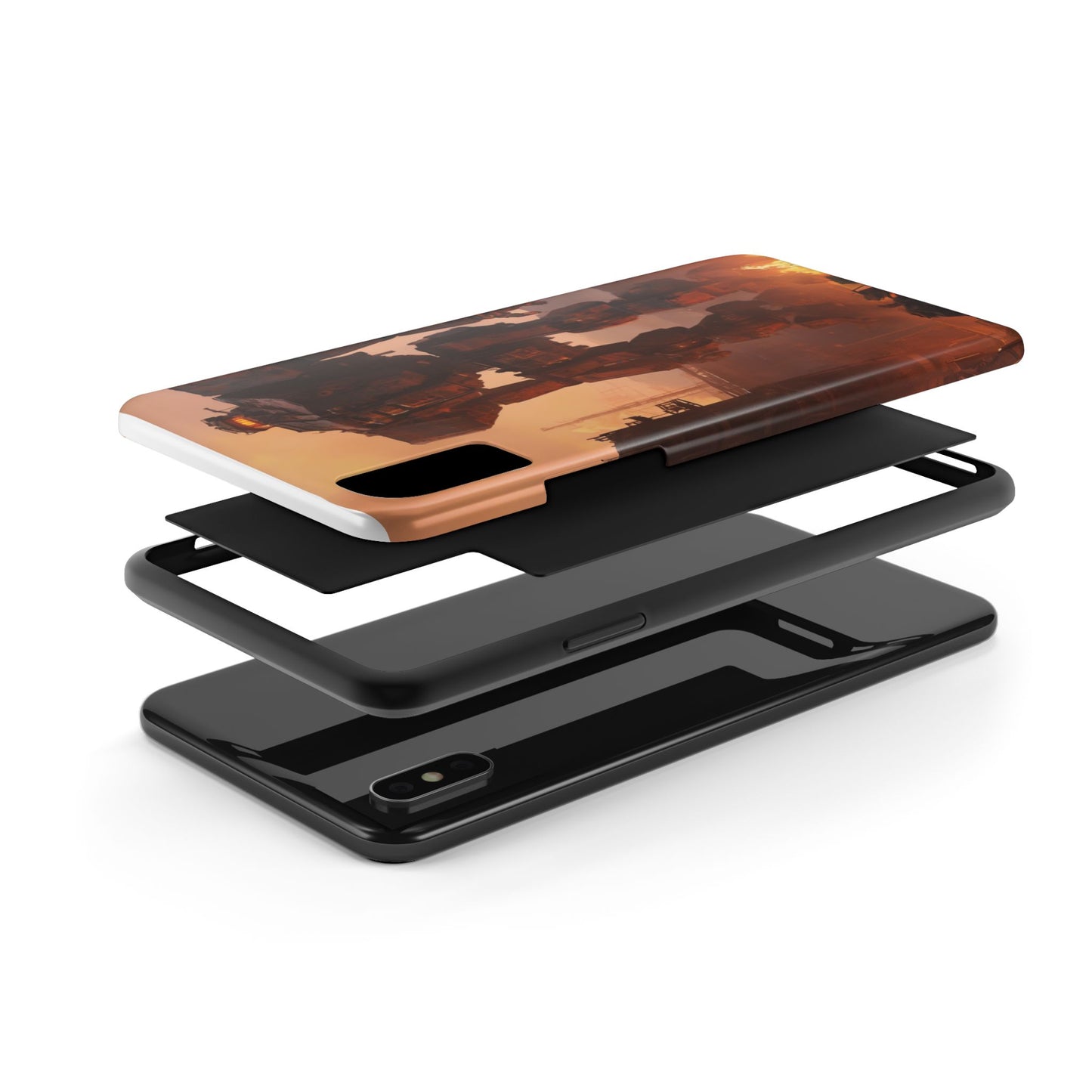 Tough Phone Case - Impact-Resistant, 2-Piece TPU/PC