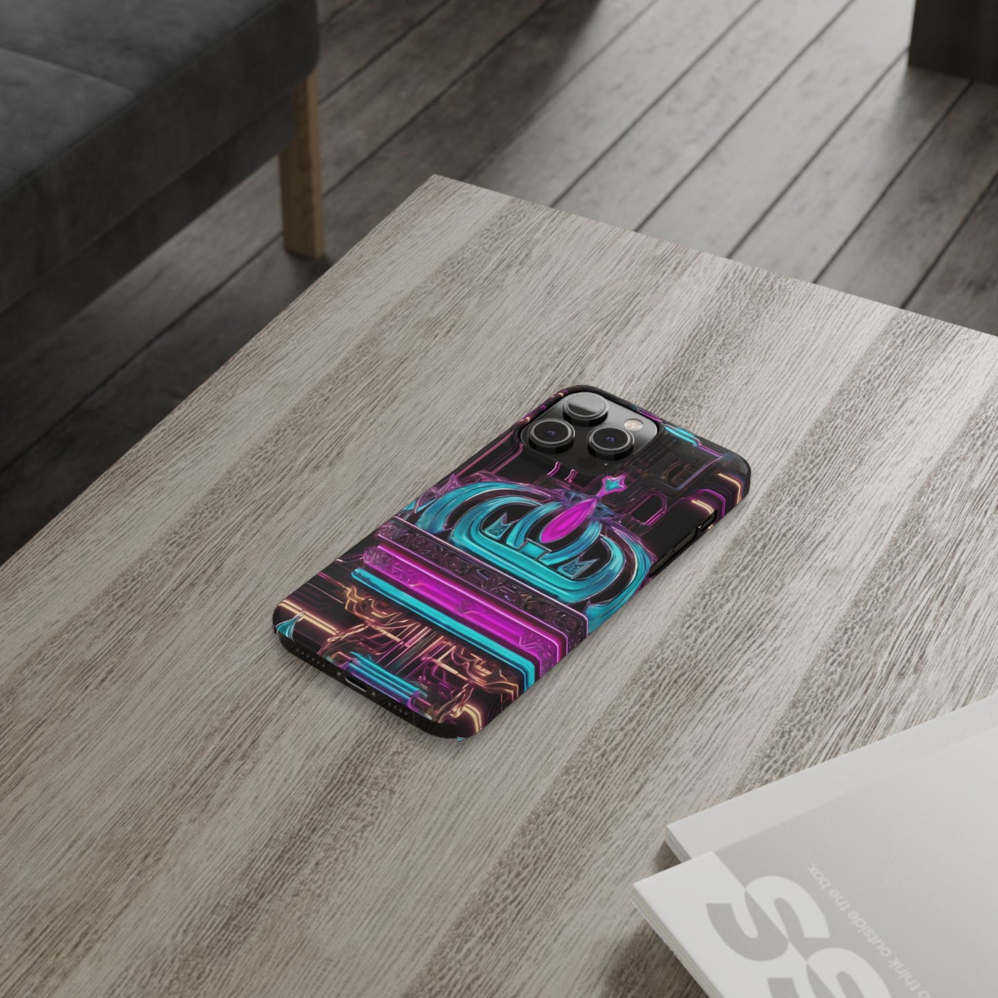 Slim Phone Case for iPhone 16 - Glossy, Lightweight, Impact-Resistant