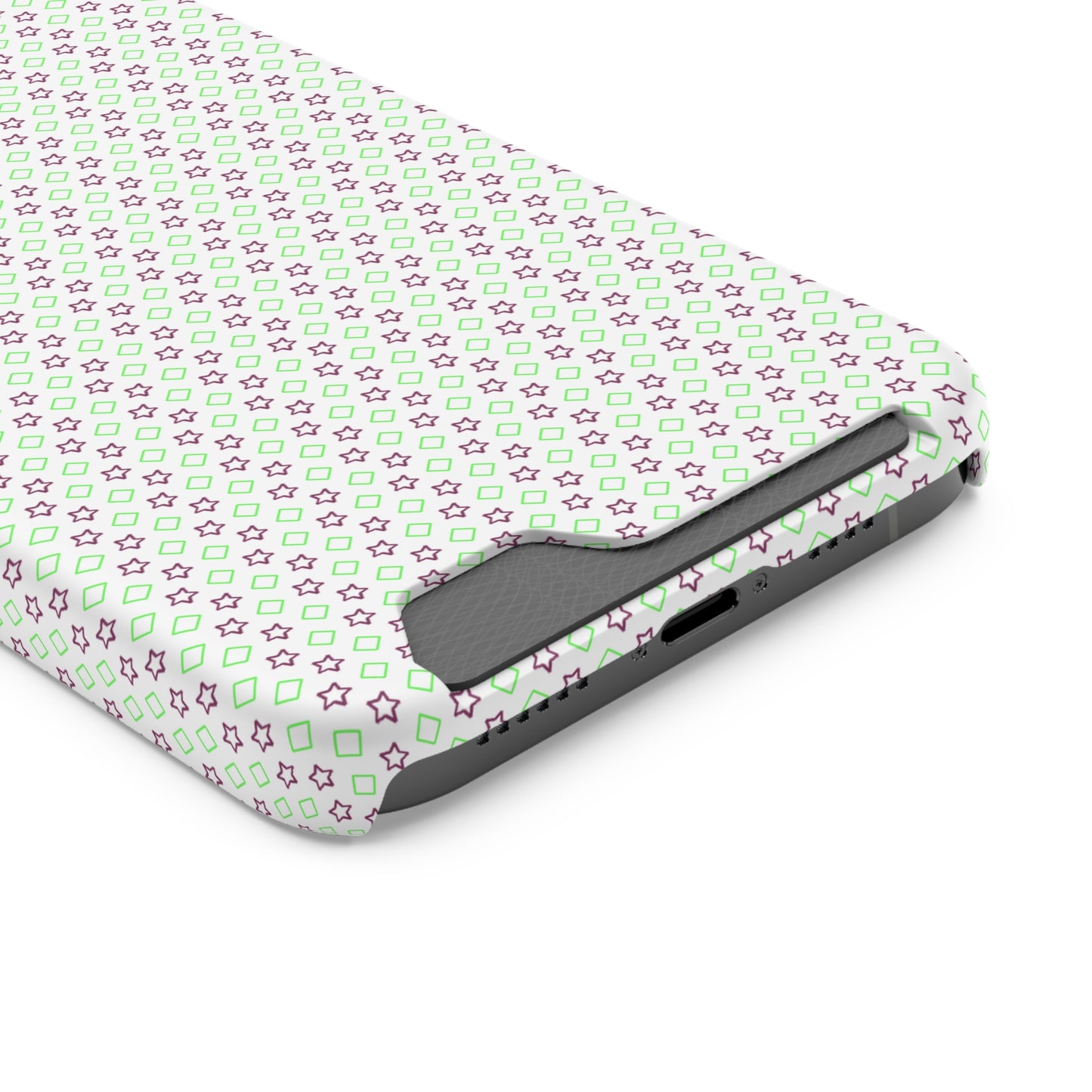 Neon Card Holder Phone Case with MagSafe - Impact-Resistant