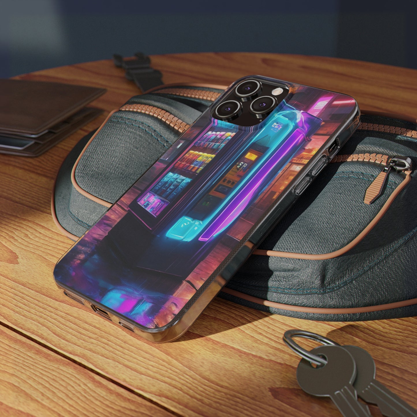 Clear Silicone Phone Case - Slim, Flexible with Open Ports