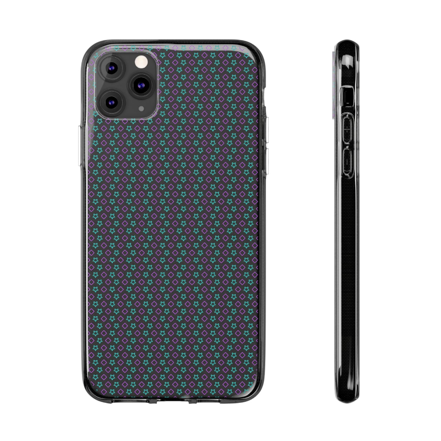 Clear Silicone Phone Case - Slim, Durable with Open Ports