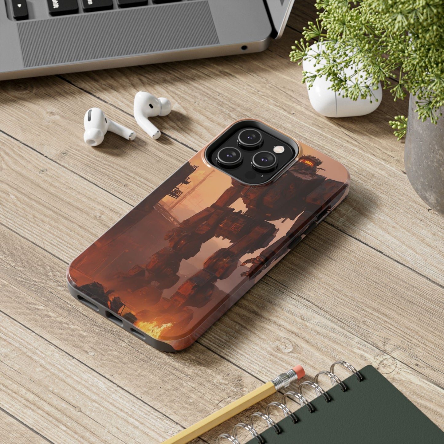 Tough Phone Case - Impact-Resistant, 2-Piece TPU/PC