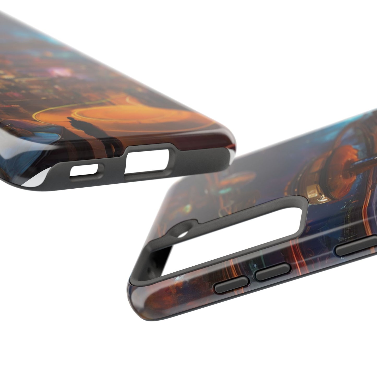 Tough Phone Case - 2-Piece Impact-Resistant Glossy Shield