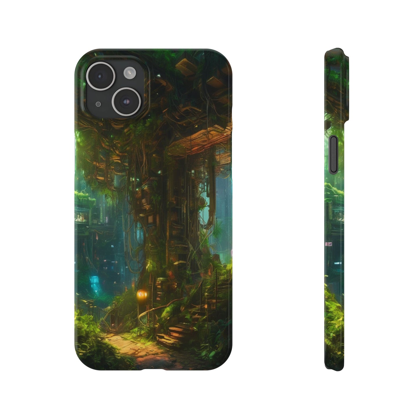 Neon Slim Phone Case for iPhone 16 Glossy Lexan
