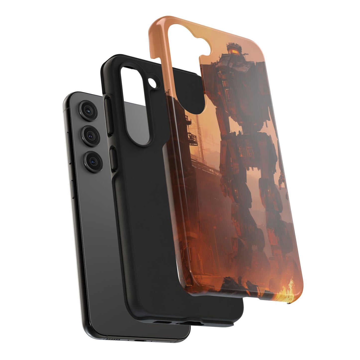 Tough Phone Case - Impact-Resistant, 2-Piece TPU/PC