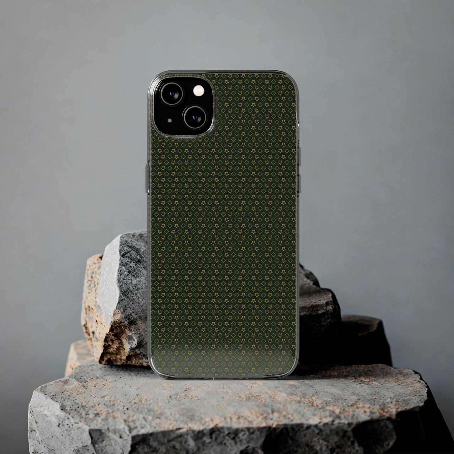 Clear Silicone Phone Case Slim Flexible Open-Port Design