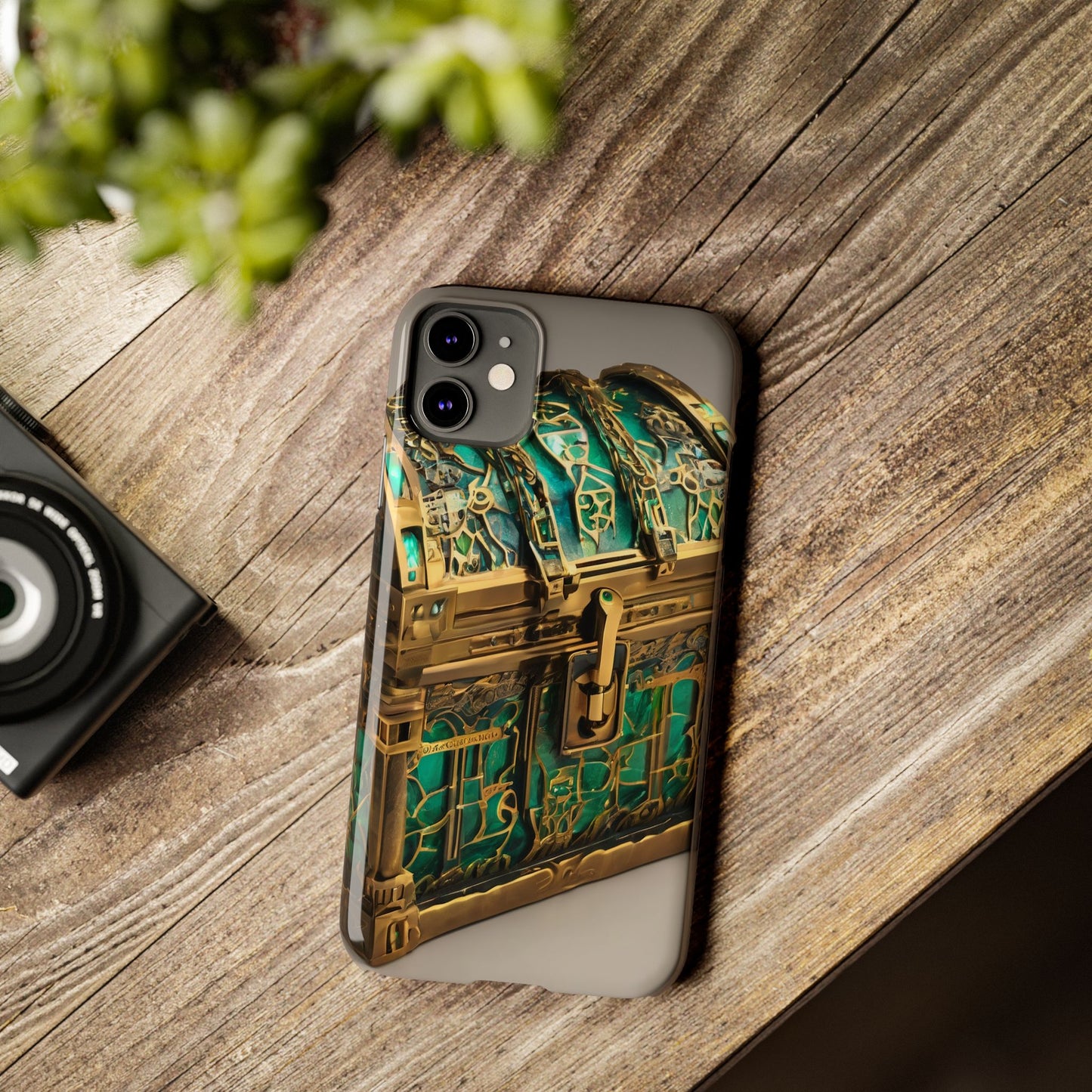 iPhone 16 Slim Phone Case: Glossy Lexan, Ultra-Slim