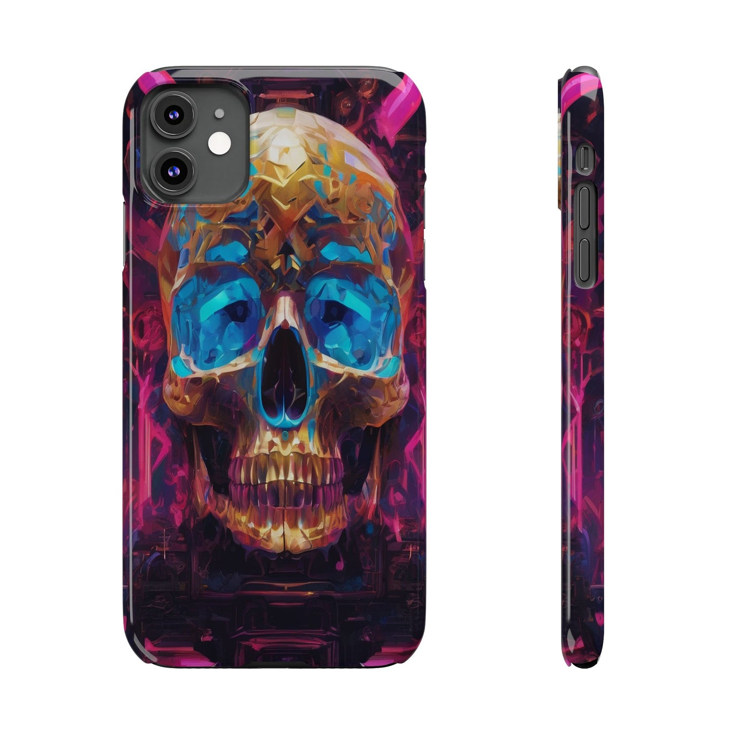 Slim Phone Case for iPhone 16 – Glossy Lexan Shield
