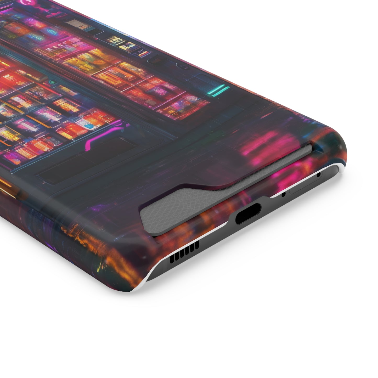 Phone Case with Card Holder - Impact-Resistant Polycarbonate, MagSafe
