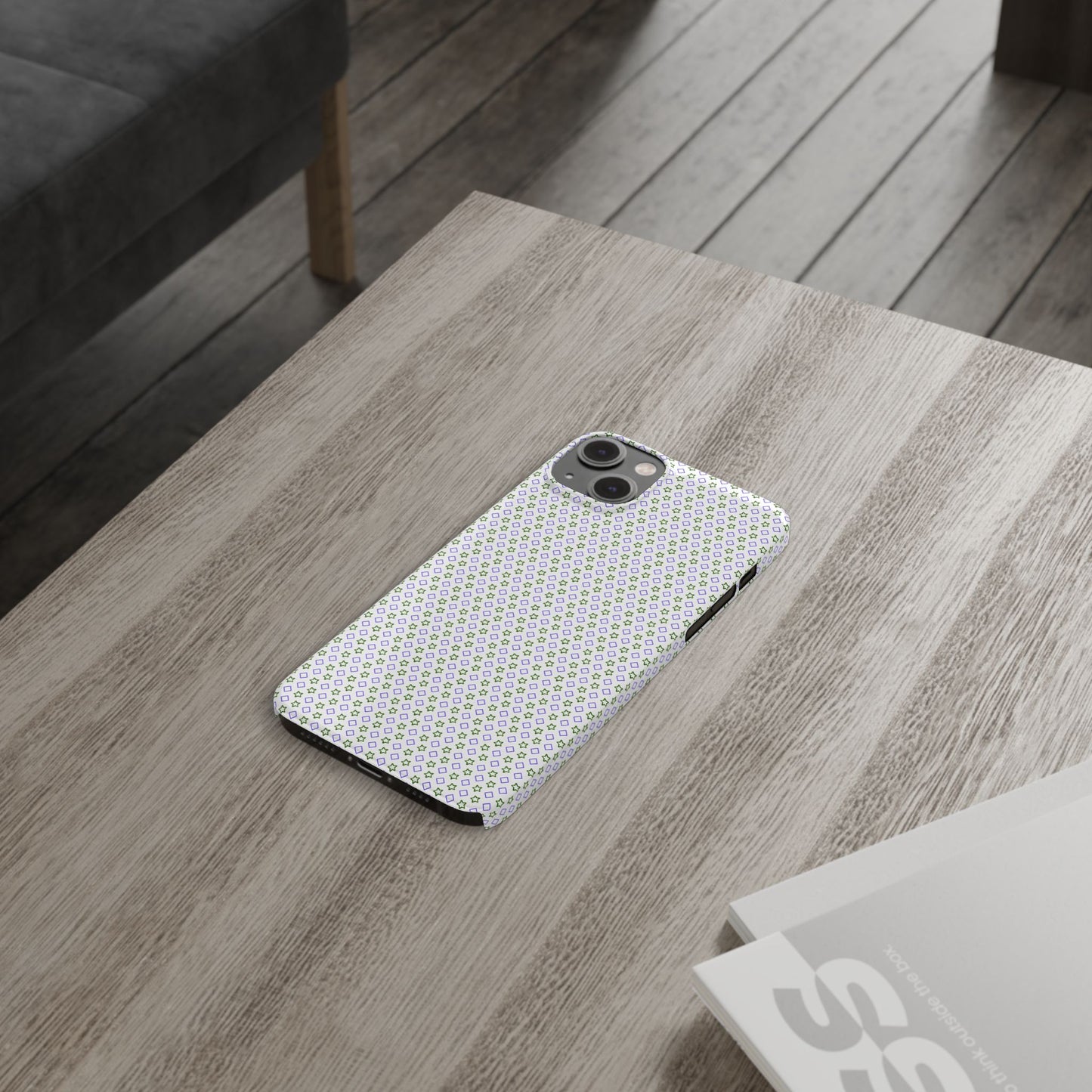 Neon Lexan Slim Phone Case for iPhone 16 Glossy Finish