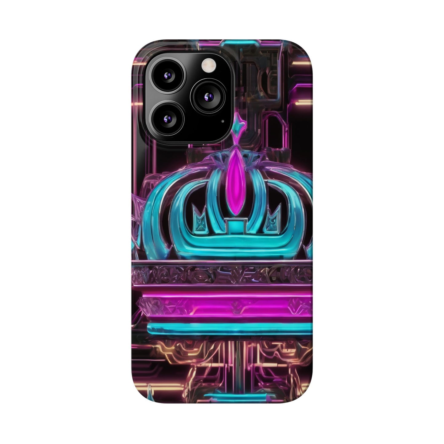 Slim Phone Case for iPhone 16 - Glossy, Lightweight, Impact-Resistant