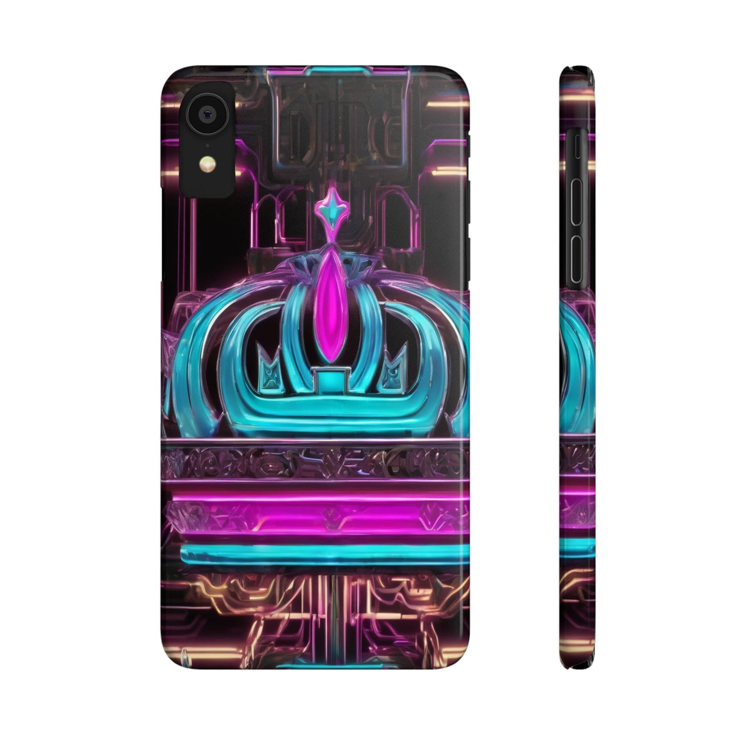 Slim Phone Case for iPhone 16 - Glossy, Lightweight, Impact-Resistant