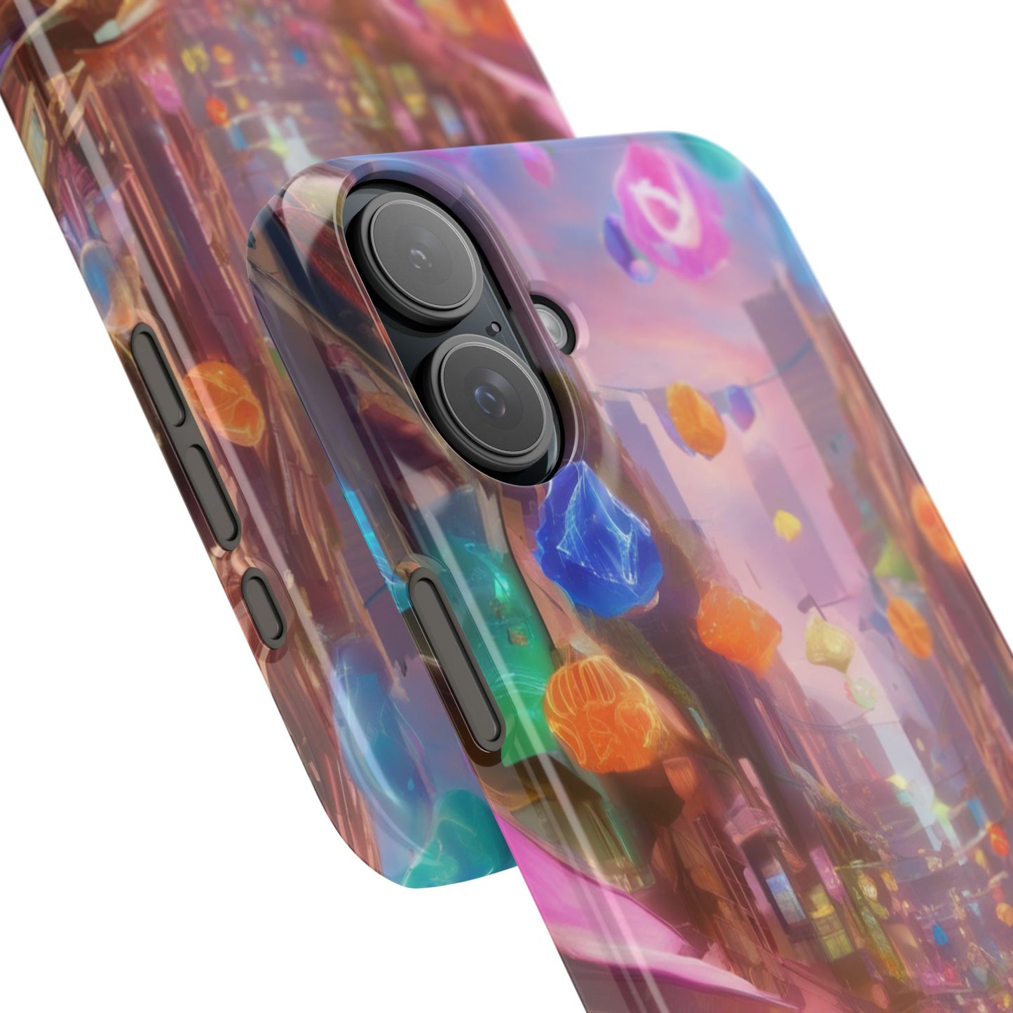 Ultra-Slim Glossy iPhone 16 Phone Case