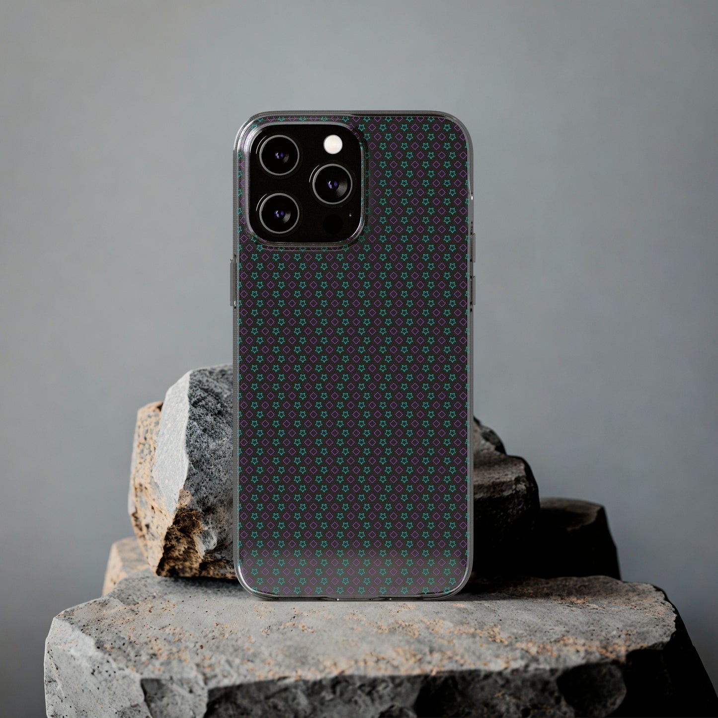 Clear Silicone Phone Case - Slim, Durable with Open Ports
