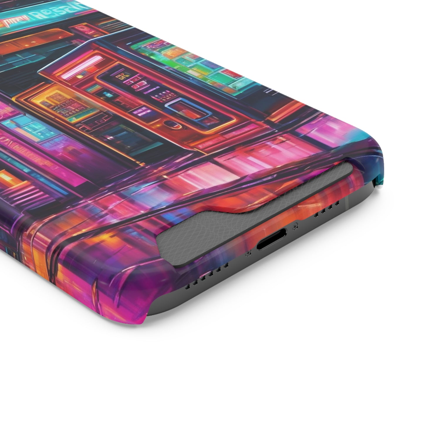 Phone Case with Card Holder - MagSafe, Polycarbonate, Glossy/Matte