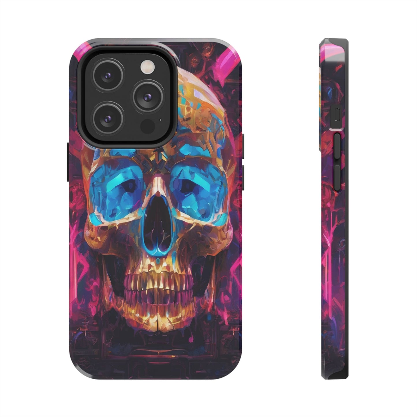 Rugged Phone Case - Impact-Resistant, Glossy Polycarbonate