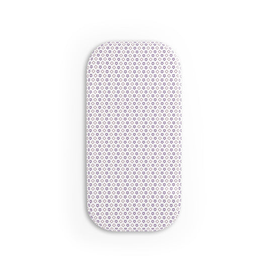 Phone Grip Click-On: Reusable Adhesive Holder & Kickstand