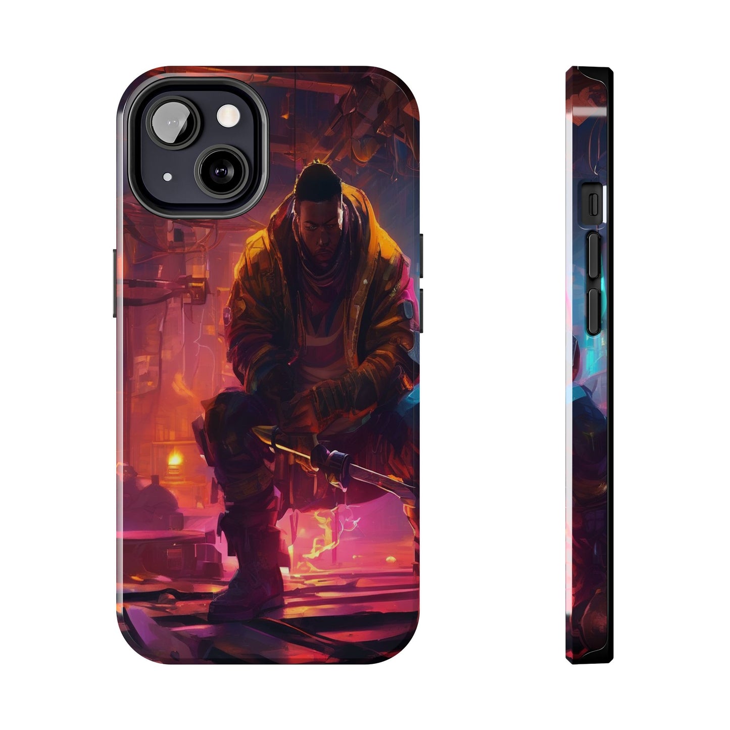 Tough Phone Case - Shockproof TPU & PC Shell for iPhone & Samsung